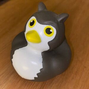 Owl Rubber Duck Car accessory or Dashboard Toy Decoration Jeep Ducking 2”